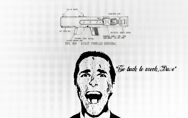 Rocket Propelled Chainsaw