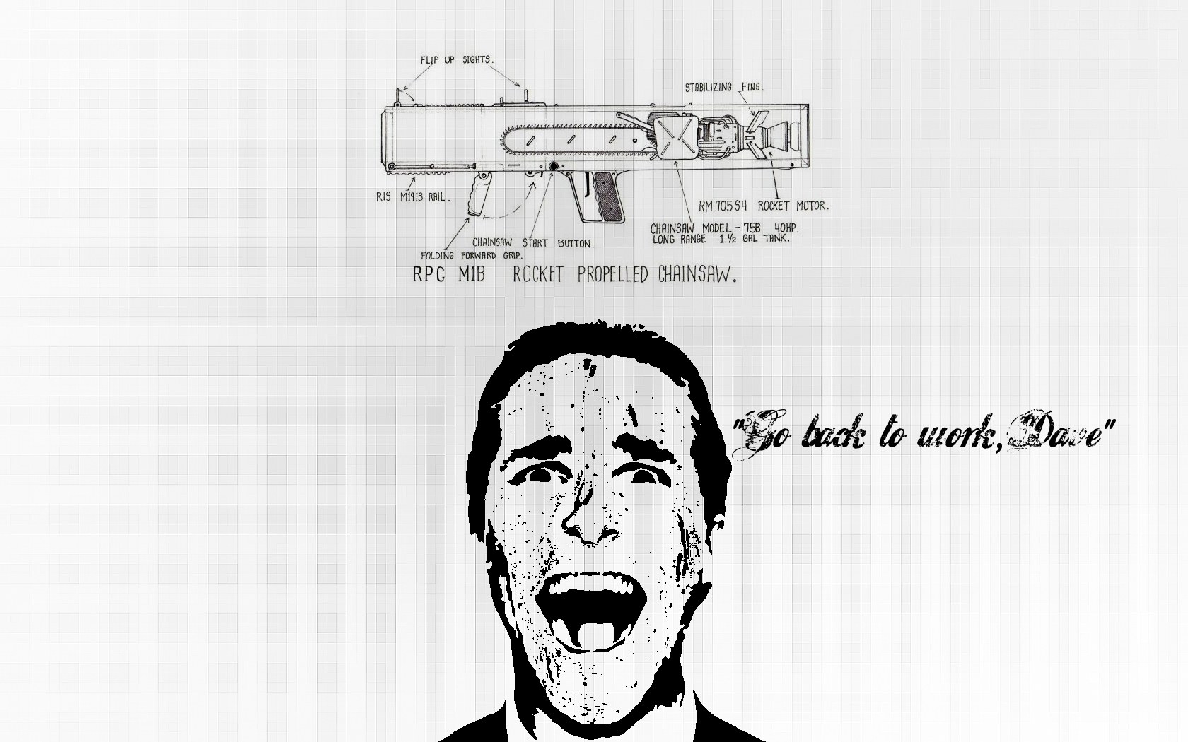 Rocket Propelled Chainsaw