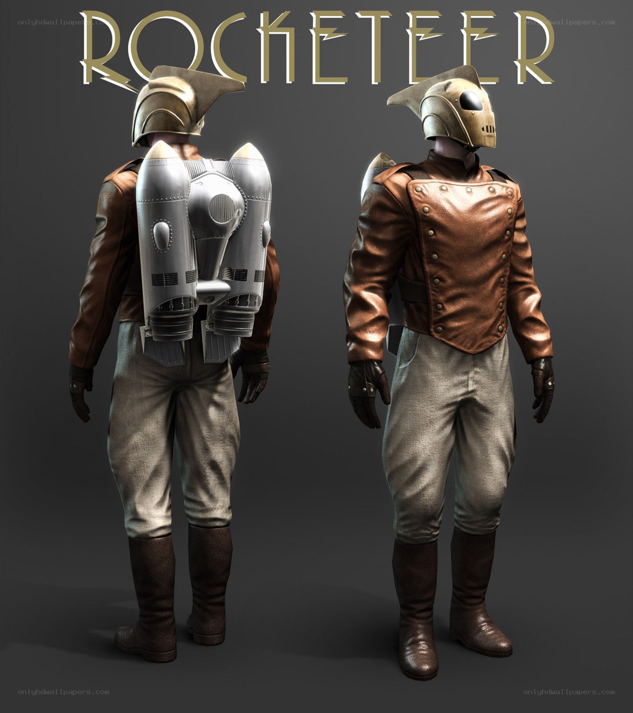 Rocketeer character design