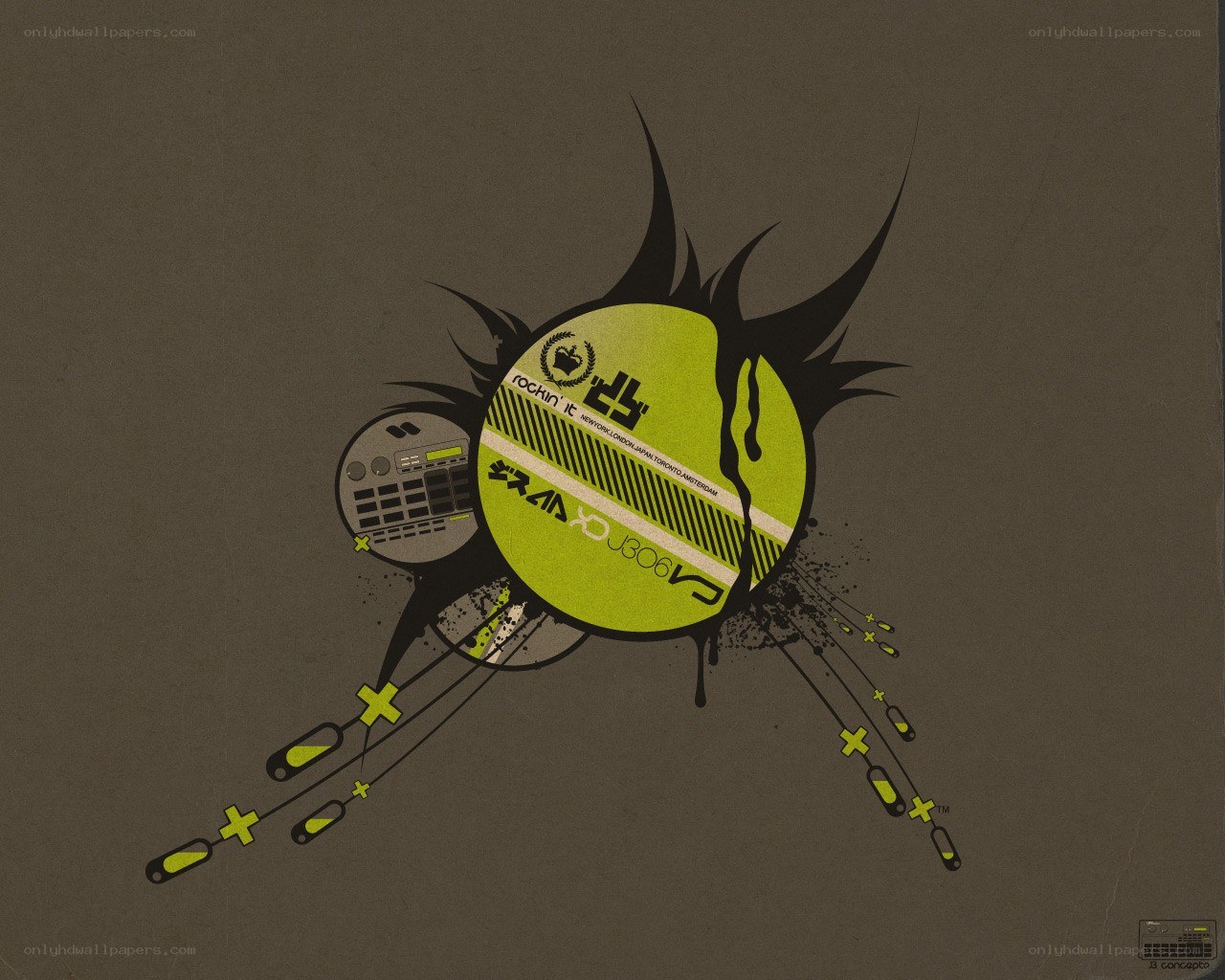 Rockin' It DJ Mix Art