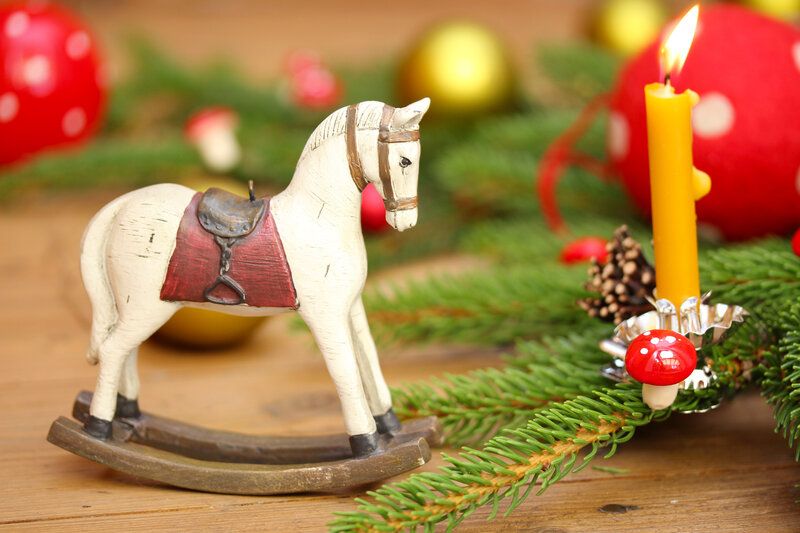 Rocking Horse Figurine