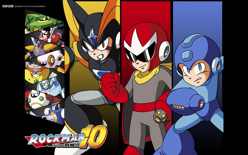 Rockman 10 promotional art