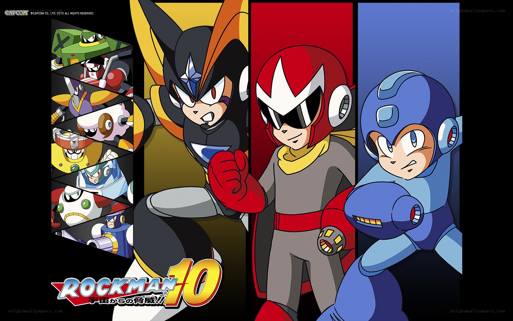 Rockman 10 promotional art
