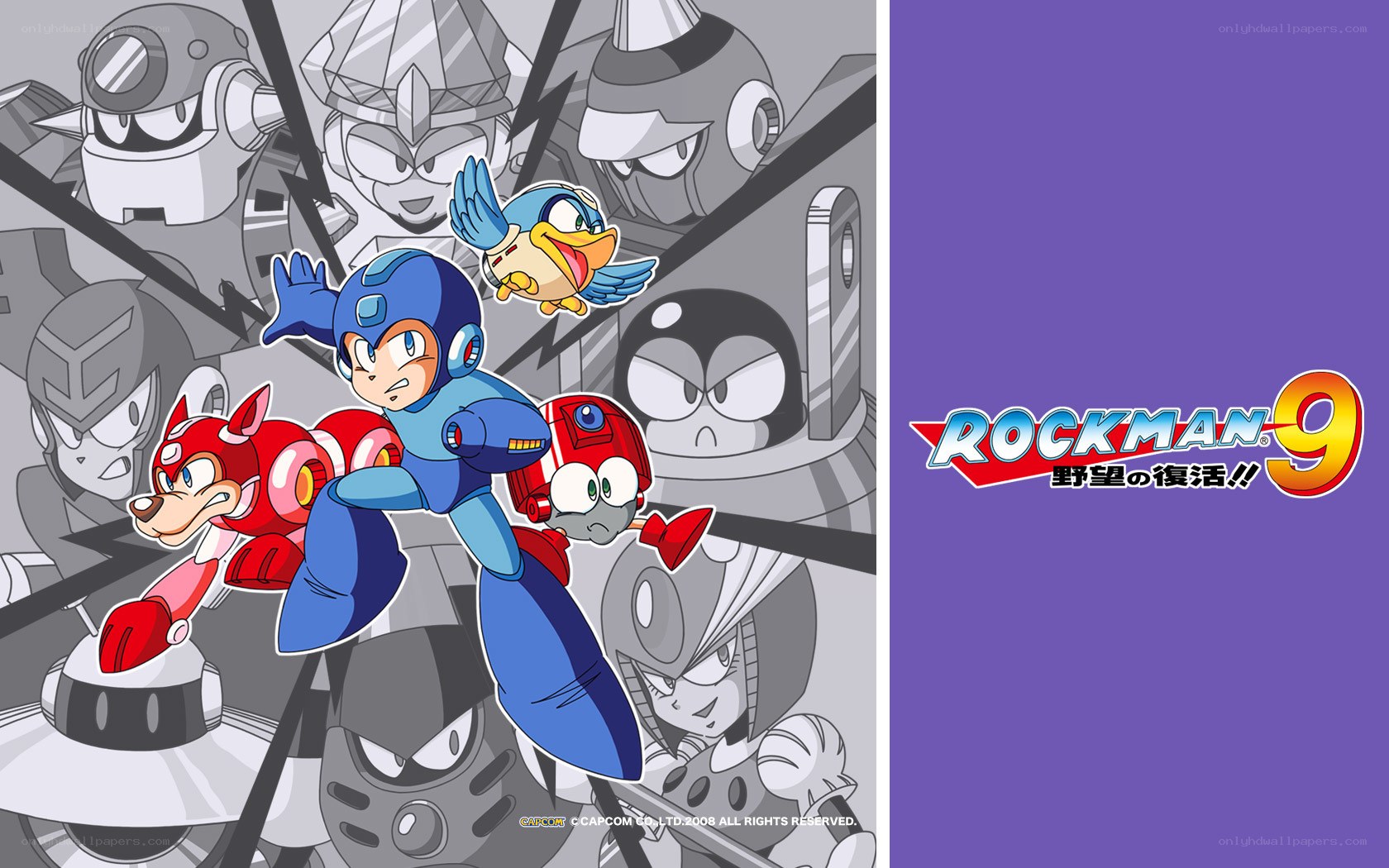 Rockman 9 promotional art