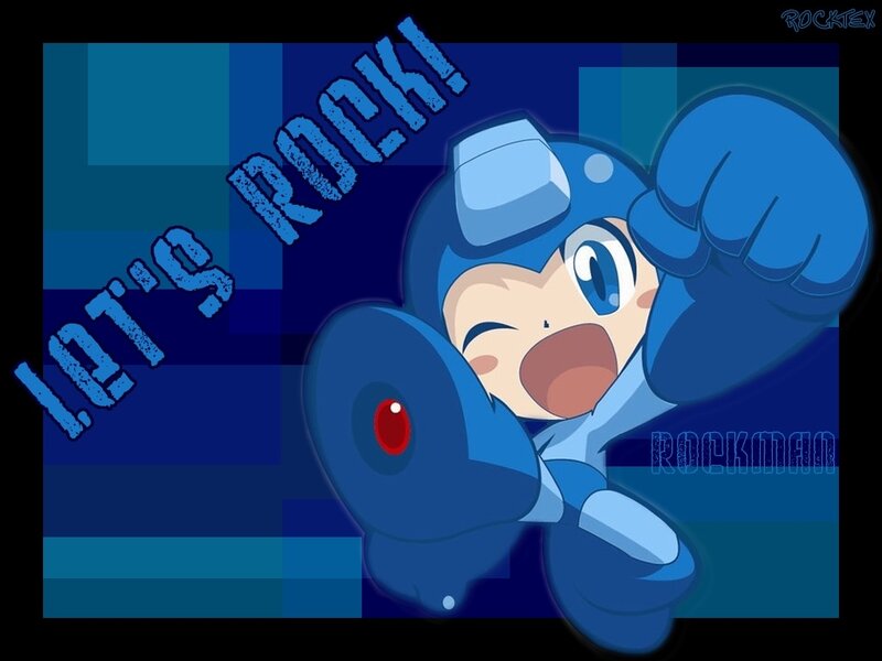 Rockman character artwork