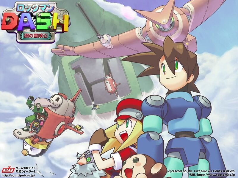 Rockman Dash promotional art