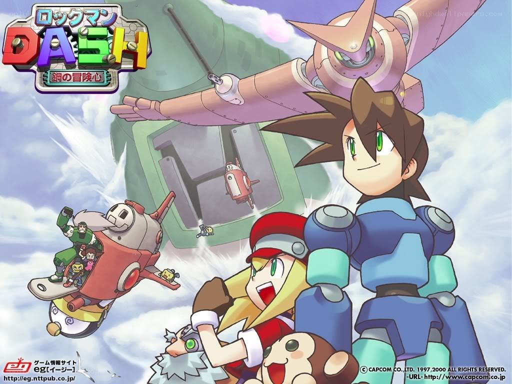 Rockman Dash promotional art