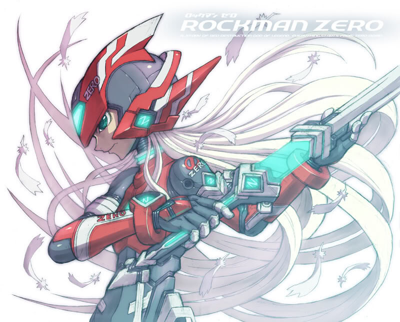 Rockman Zero character art