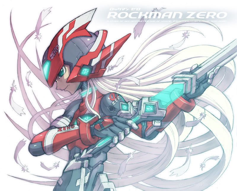 Rockman Zero character art