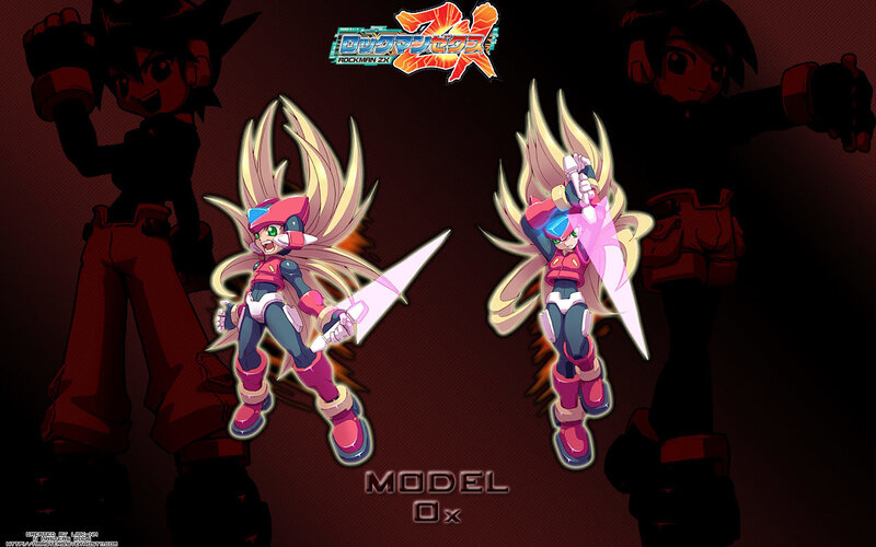 Rockman ZX Model X artwork