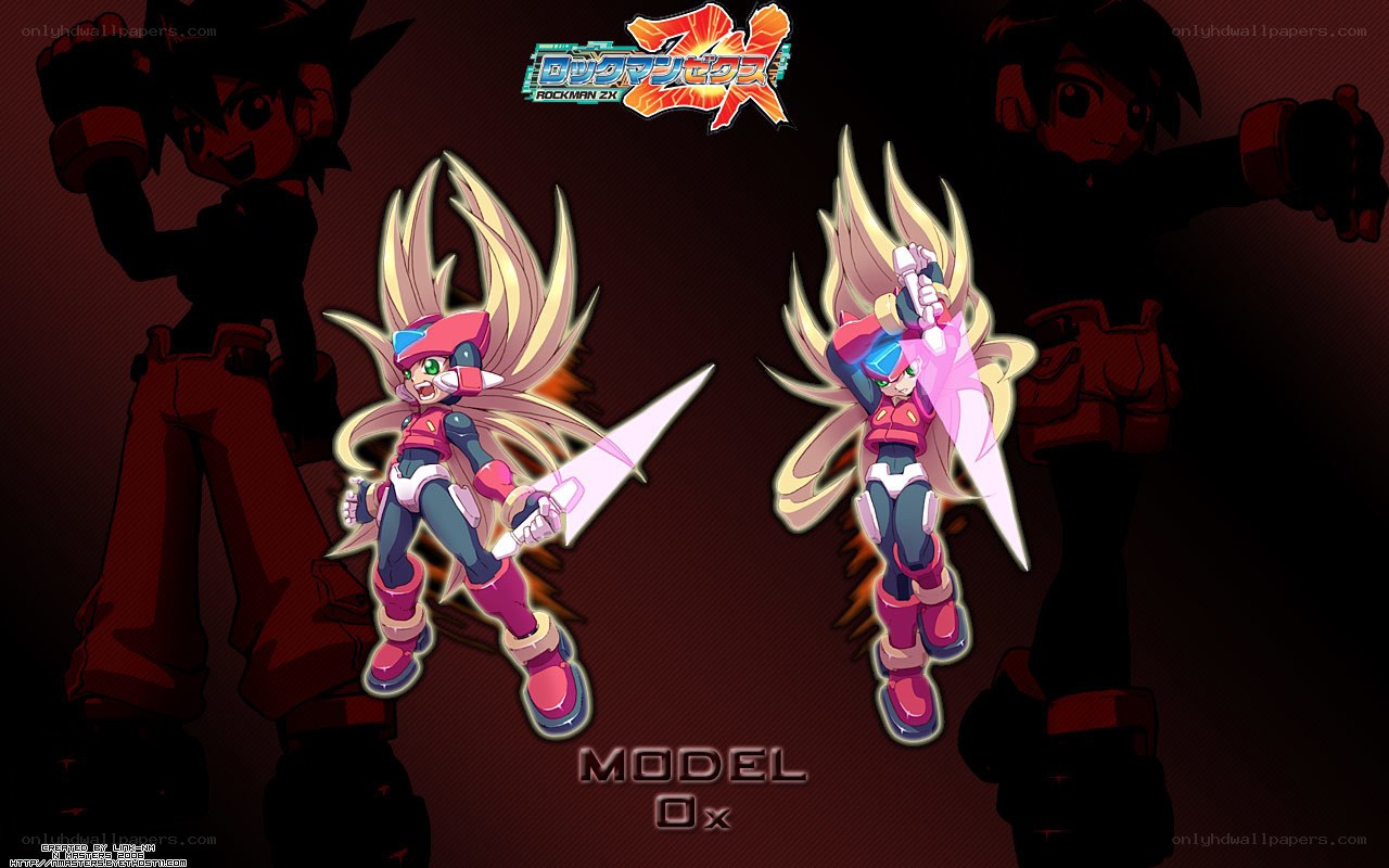 Rockman ZX Model X artwork