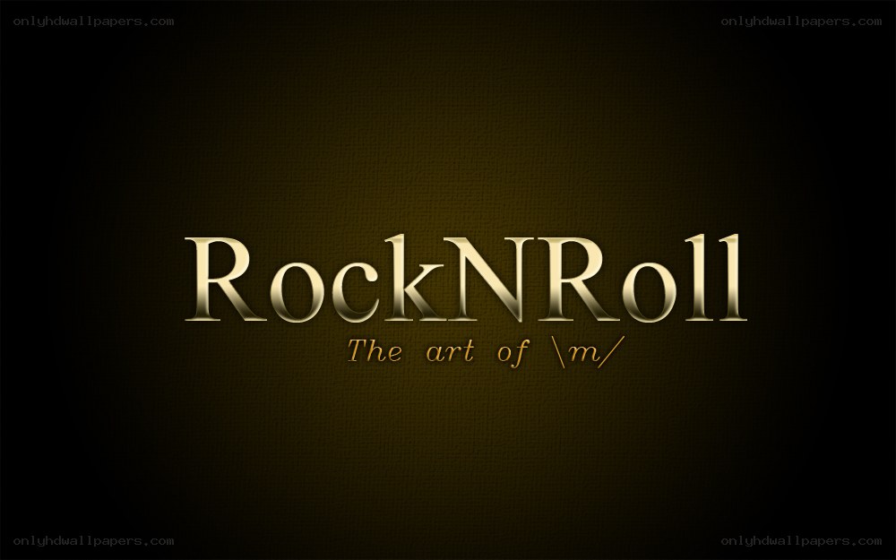 RockNRoll logo design