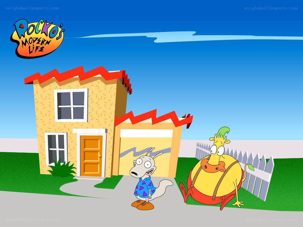Rocko's Modern Life scene