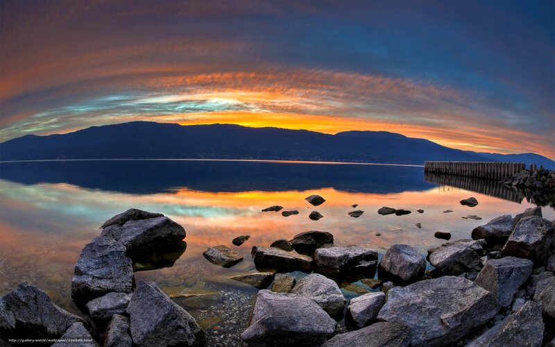Rocks at Lake Shore