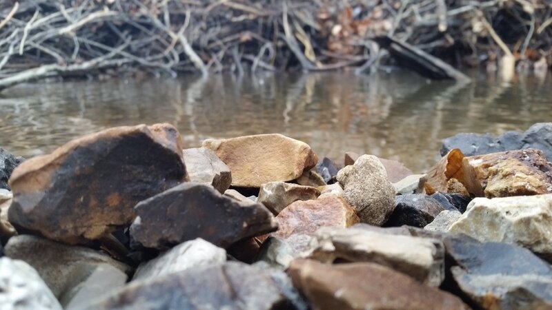 Rocks at Riverbank