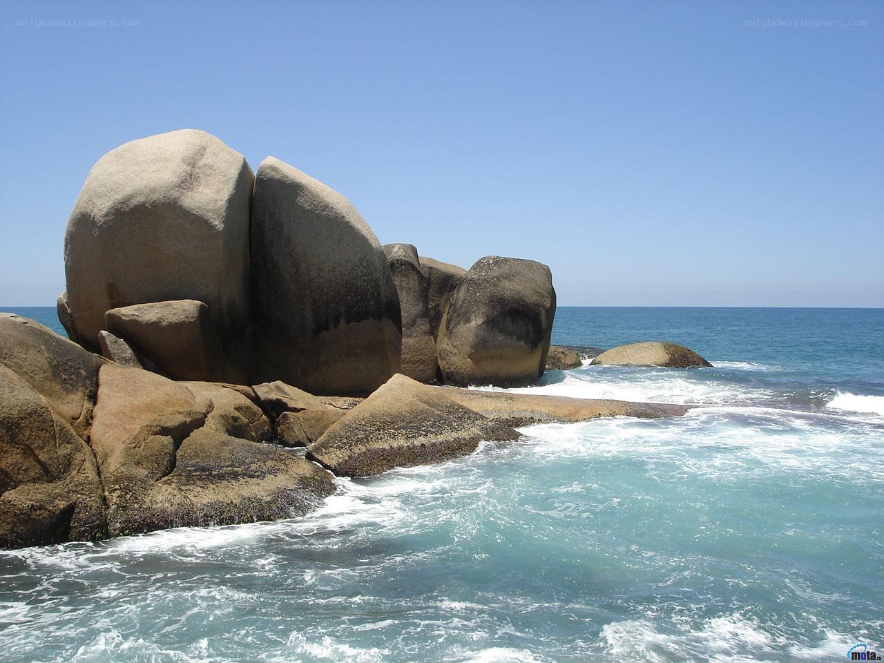 Rocks at the Seashore
