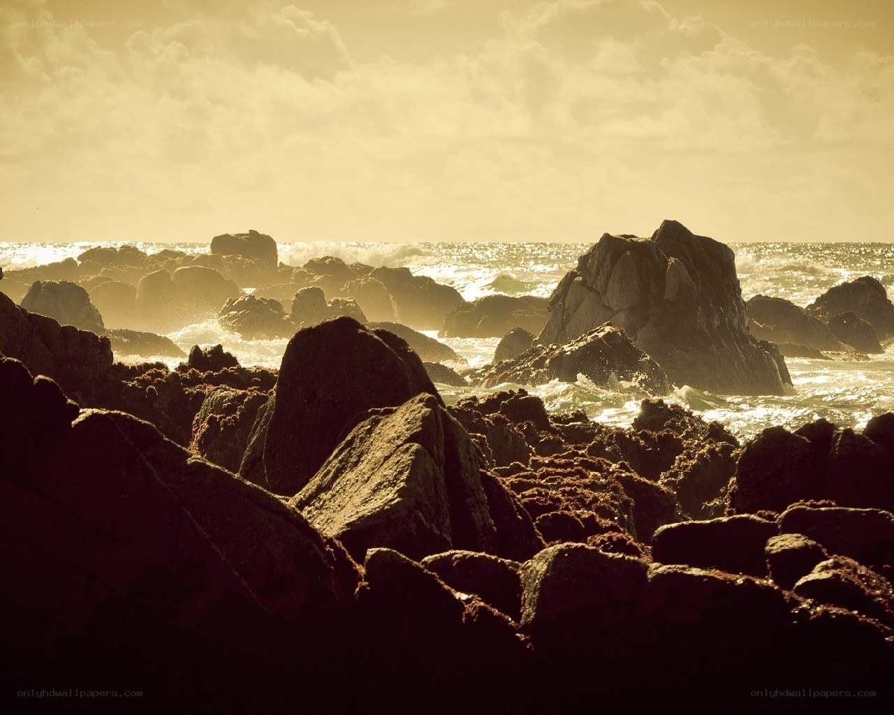 Rocks at the Seashore