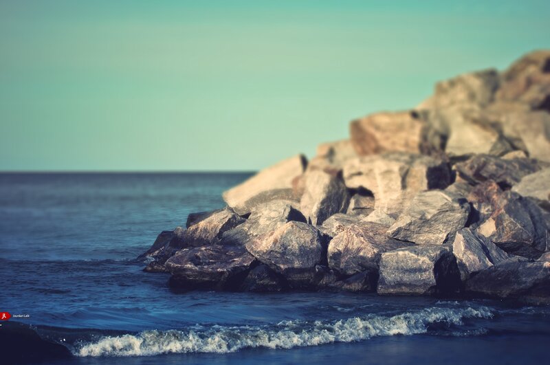 Rocks by the Sea