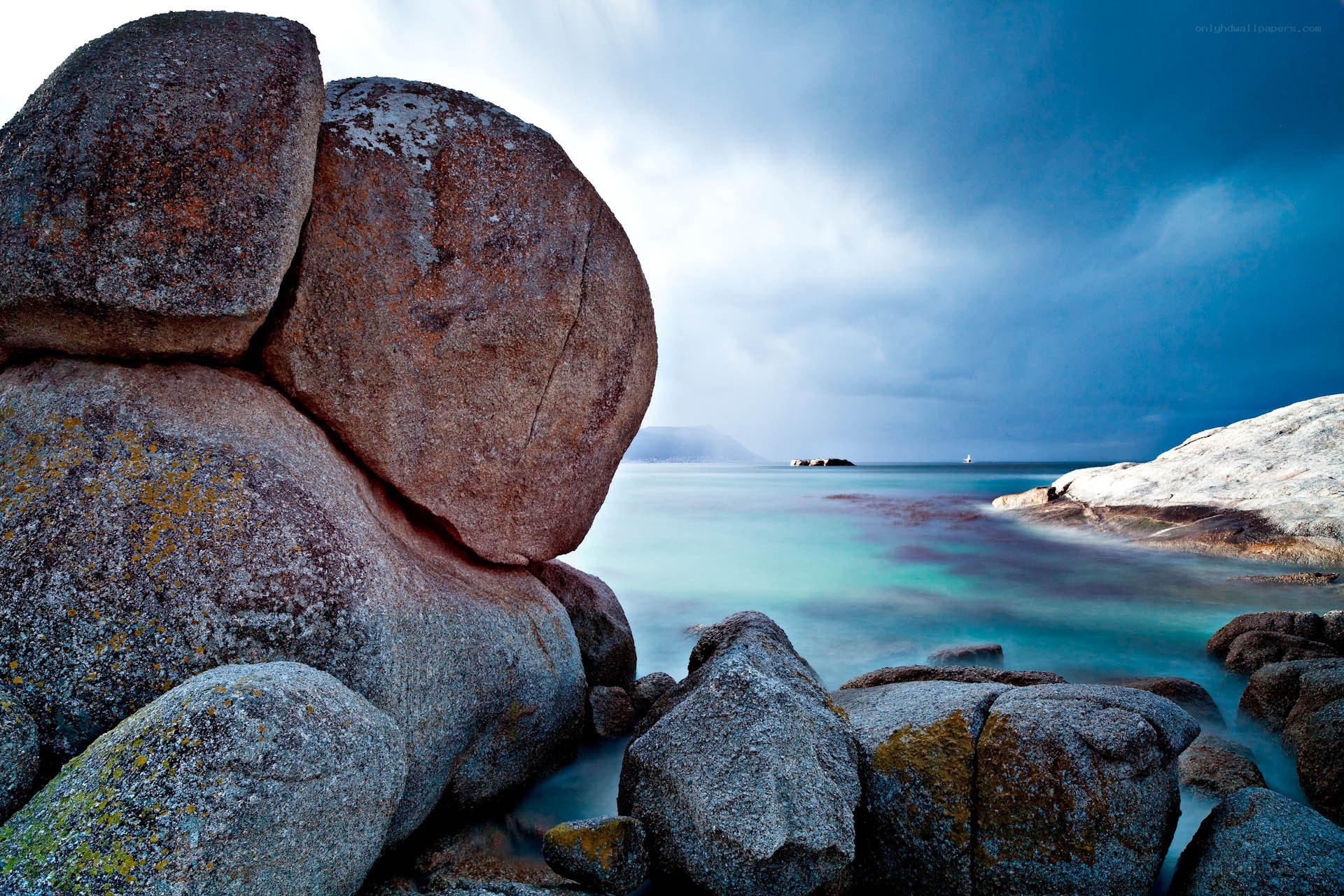 Rocks by the sea
