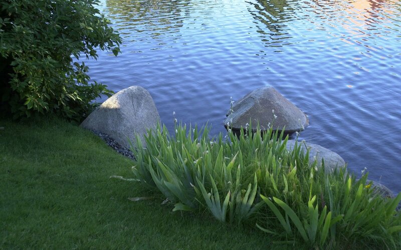 Rocks by Water's Edge