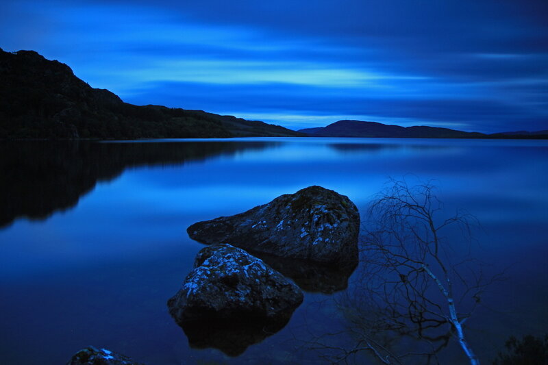 Rocks in a Lake