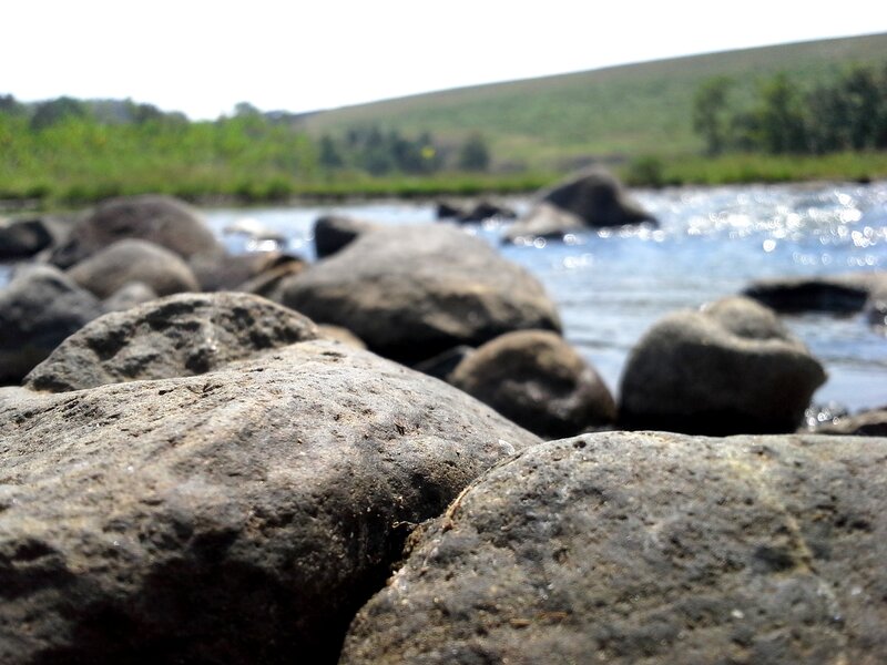 Rocks in a River