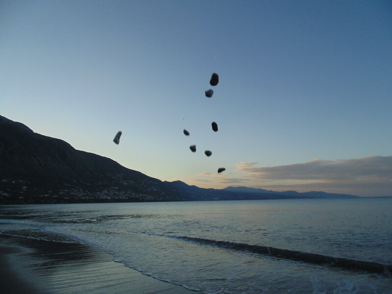 Rocks in Mid-air