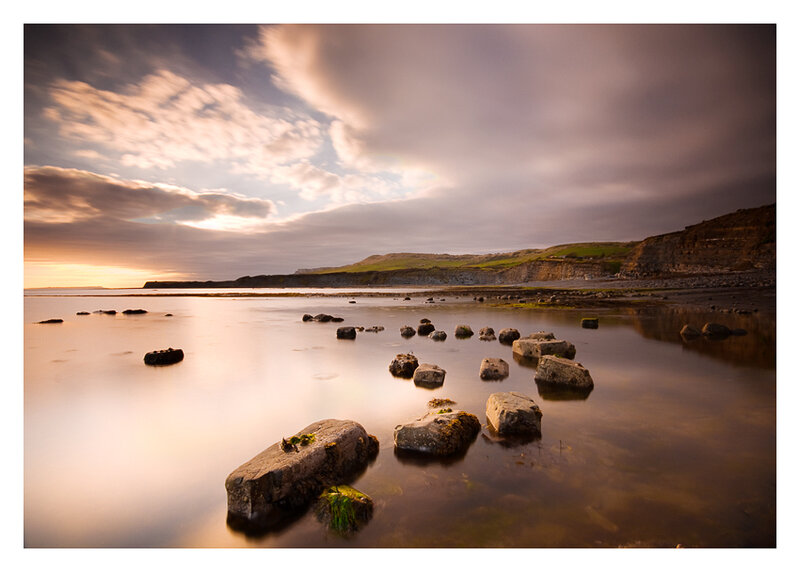 Rocks in Shallow Water — Brown