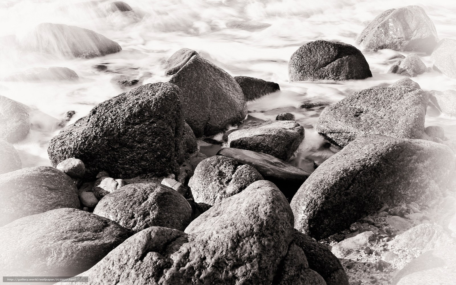 Rocks on a Seashore