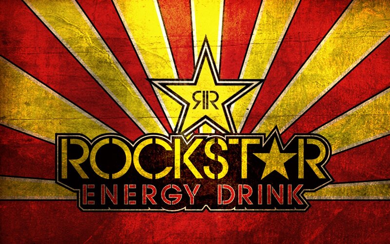 Rockstar Energy Drink Logo — Red