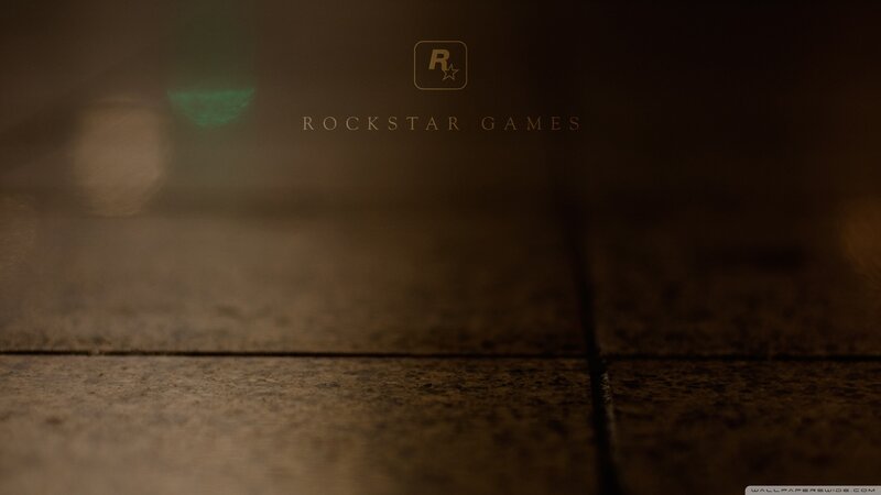 Rockstar Games Logo — Brown