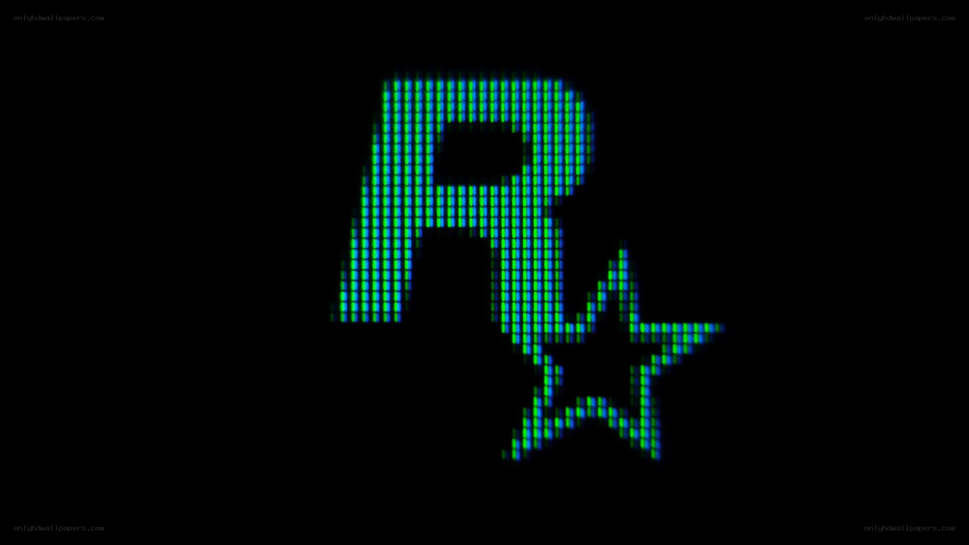 Rockstar Games logo on screen