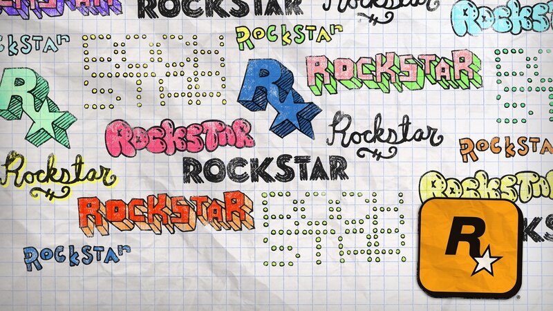 Rockstar Games logo variations
