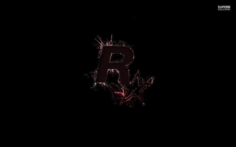 Rockstar Games logo wallpaper