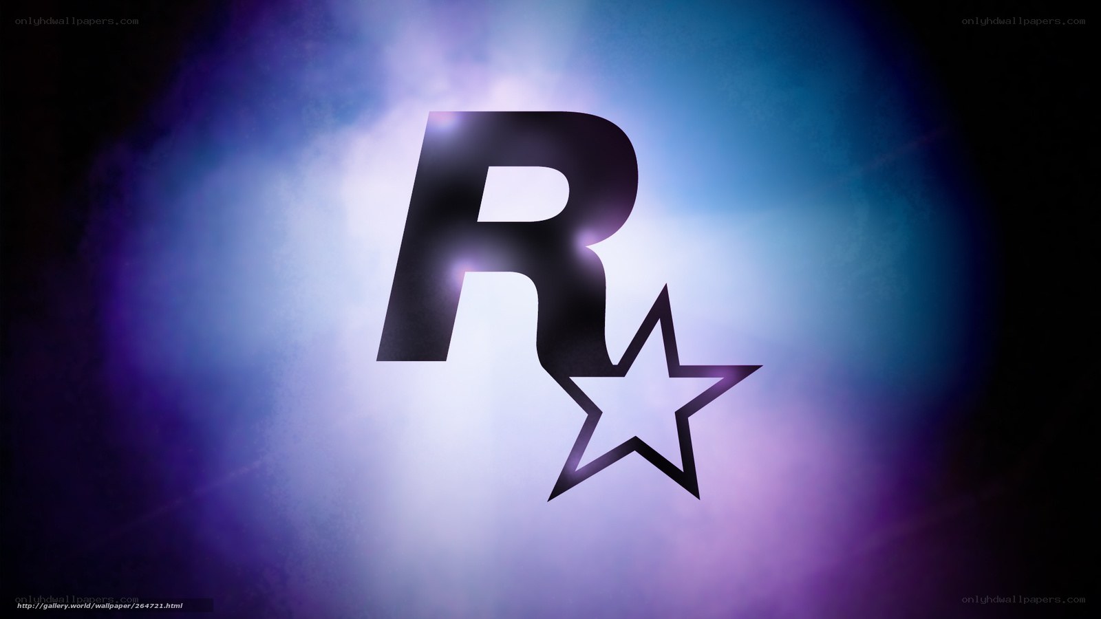 Rockstar Games logo wallpaper