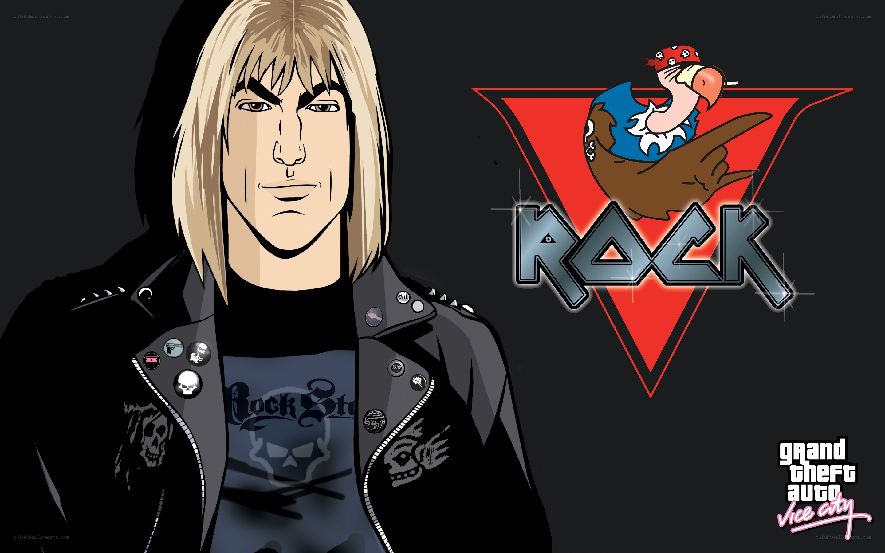 Rockstar Games logo with character