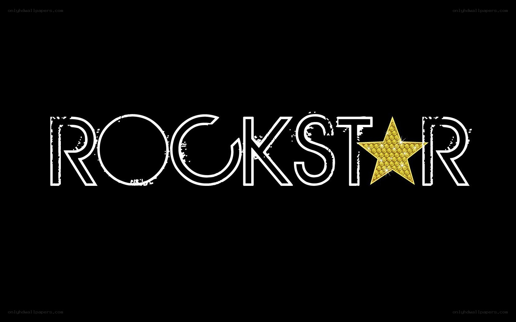 Rockstar logo with star