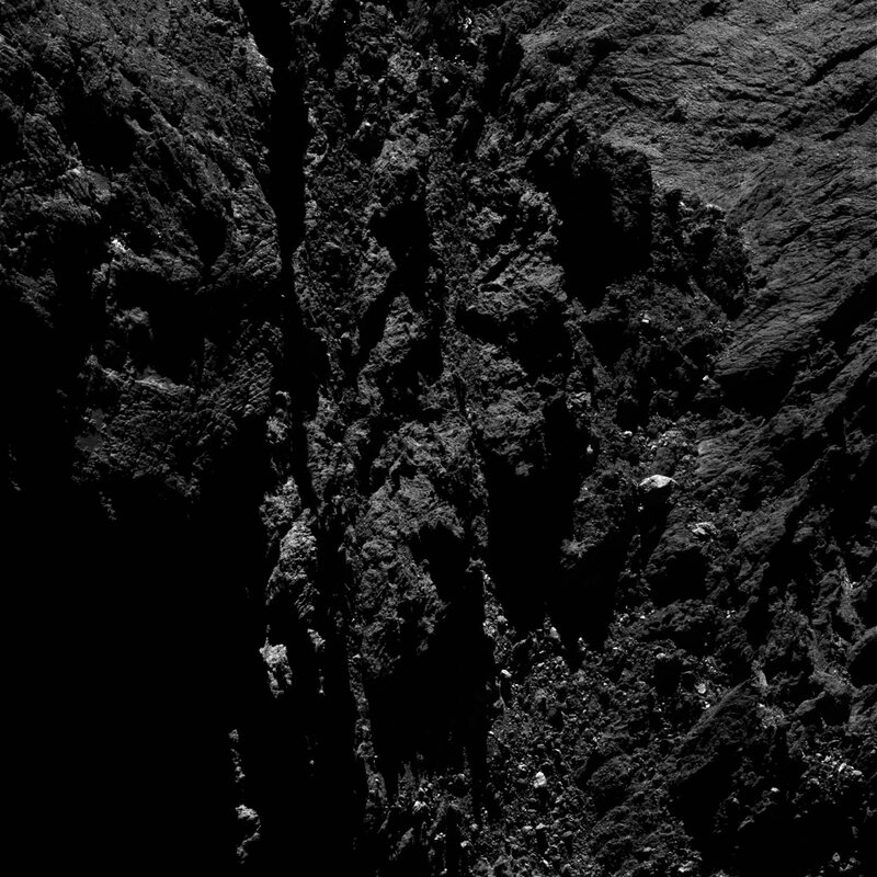 Rocky Asteroid Surface