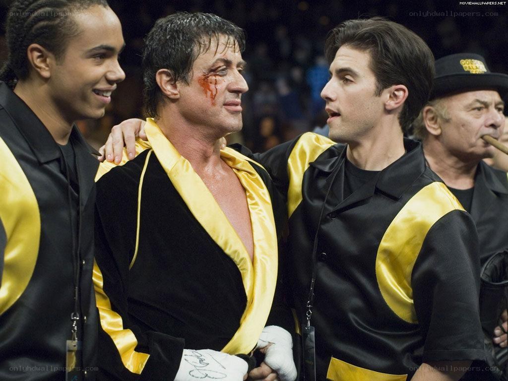 Rocky Balboa with his team