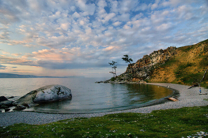 Rocky Bay at Sunset