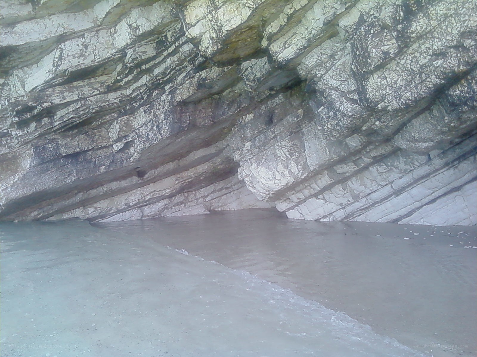 rocky beach cave