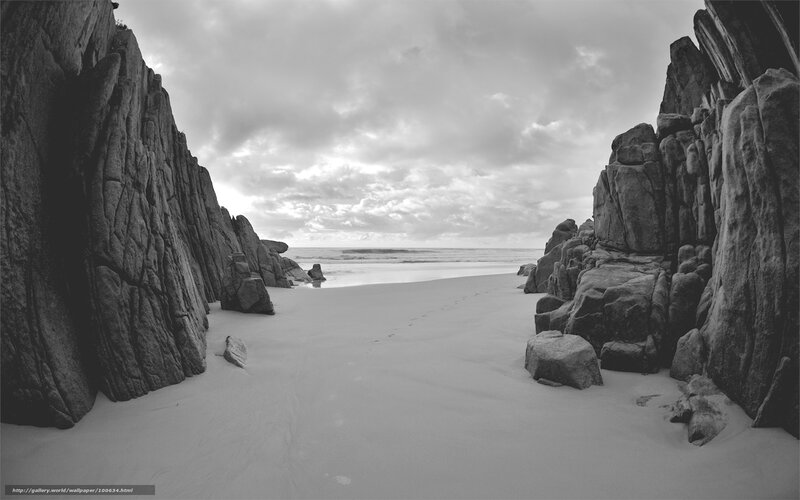 rocky beach cove