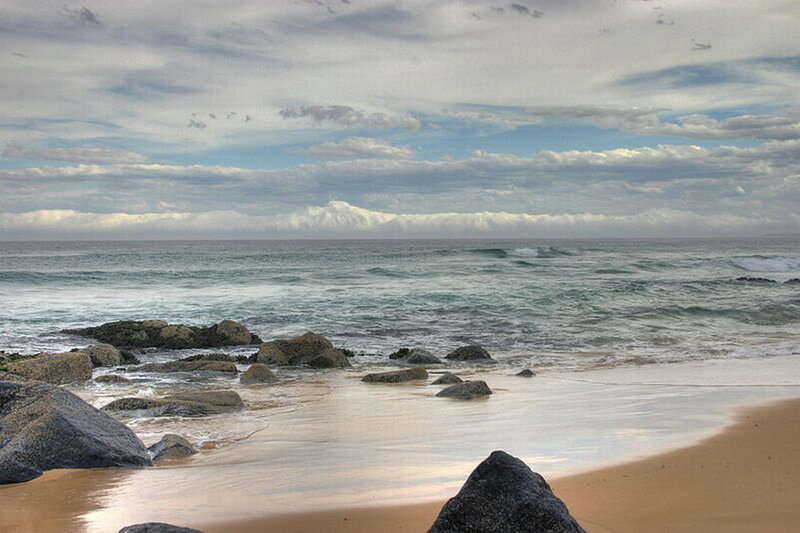 Rocky Beach Shoreline