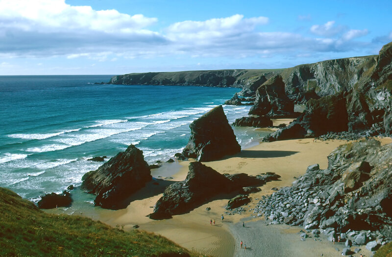 Rocky Beach with Ocean