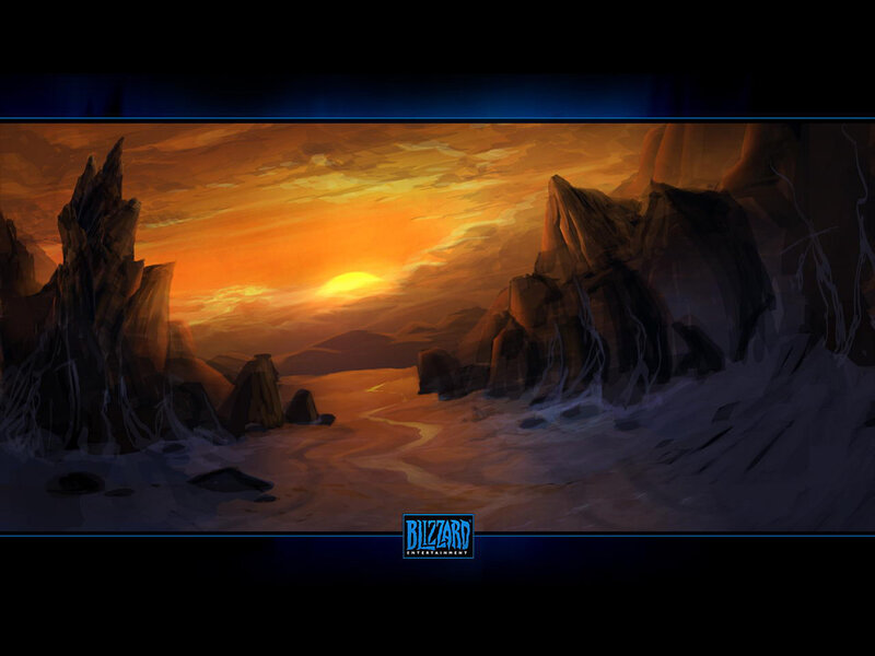 Rocky Canyon at Sunset