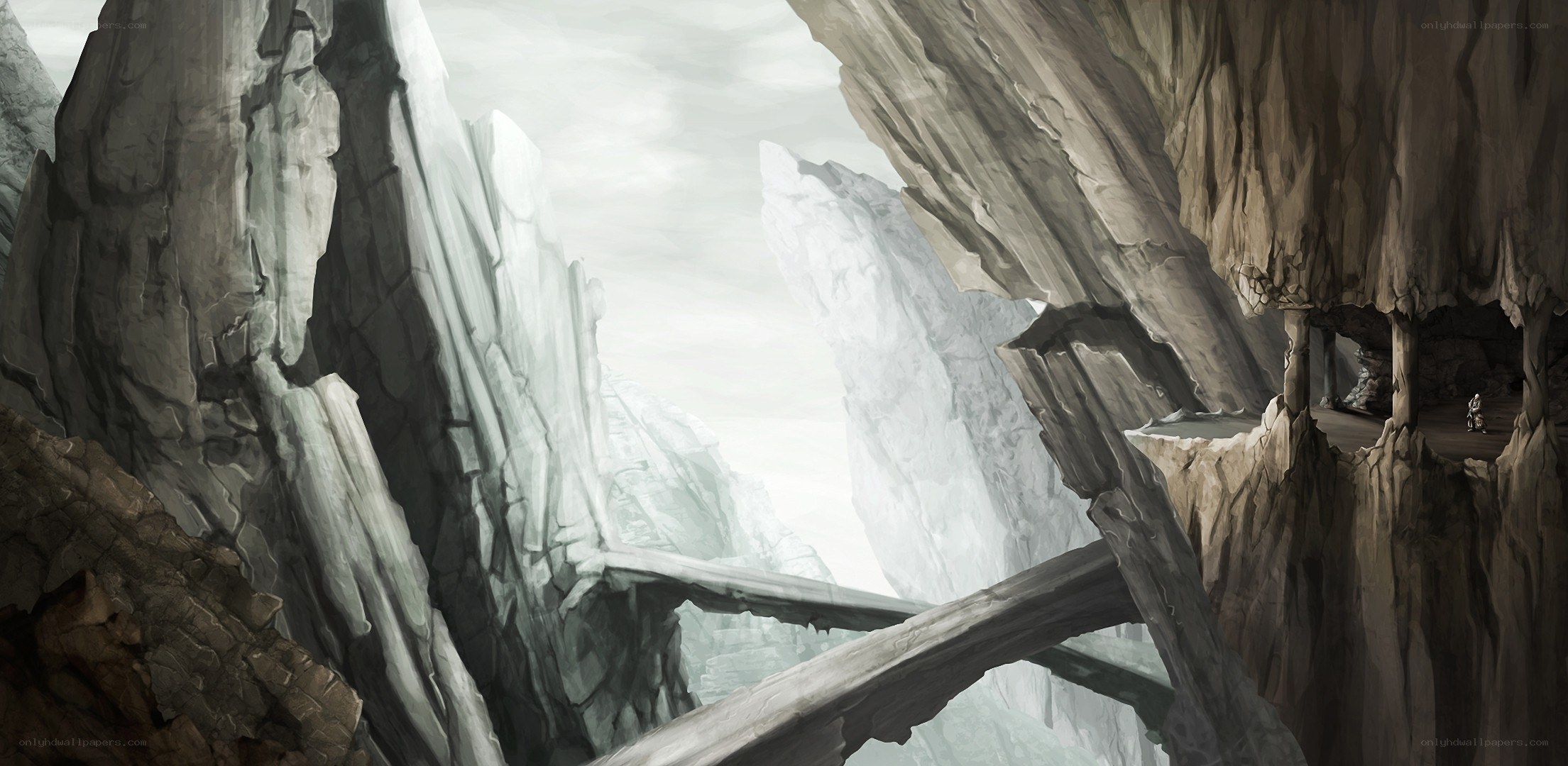 rocky canyon landscape