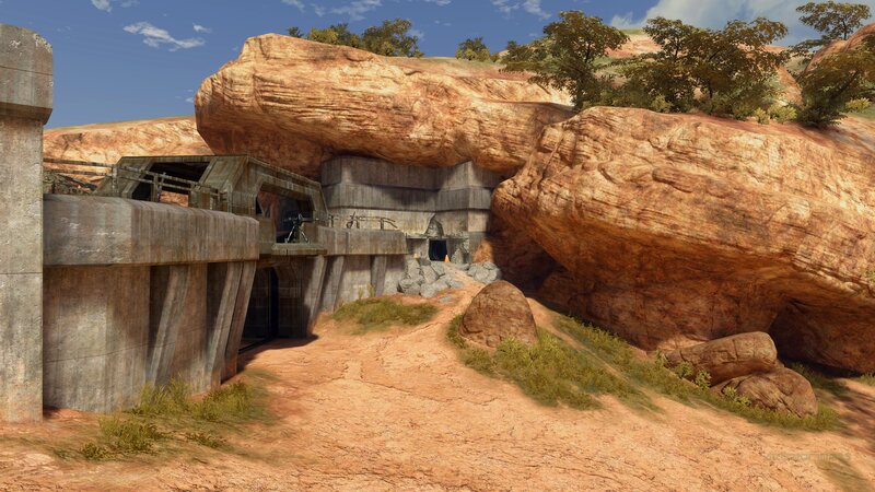 Rocky Cave Entrance — Brown, Desolate