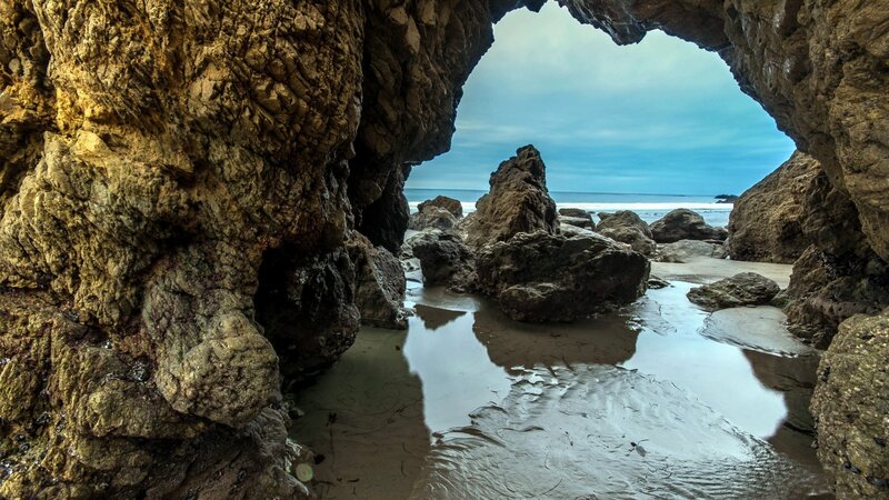 Rocky Cave Opening — Brown