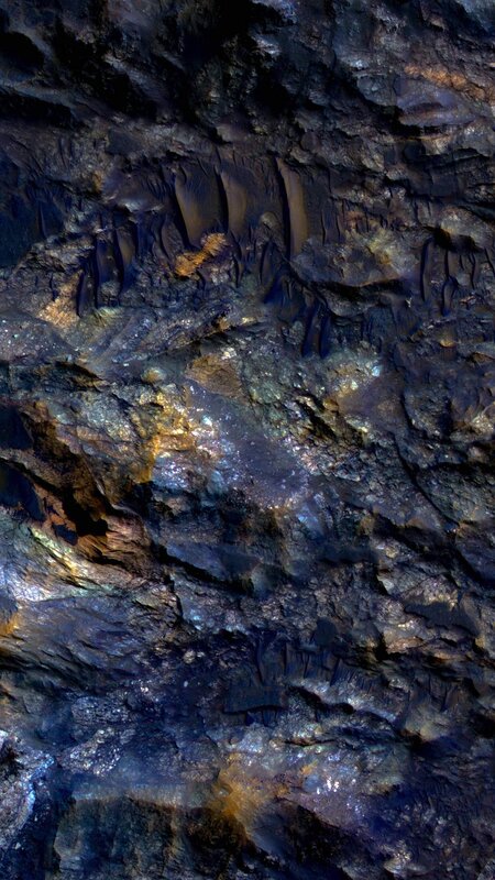 Rocky Cave Wall — Black, Dark