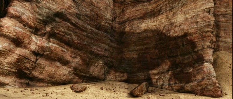 Rocky Cave Wall